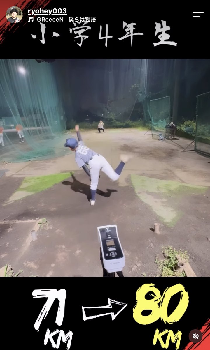小4 71→80km/h のInstagram投稿